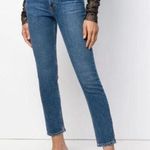 RE/DONE  NWT High Rise Ankle Crop Jeans 30 Photo 0
