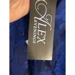 Alex Evenings  Women's Sleeveless‎ Printed Chiffon Midi Spring/Summer Size 6 Blue Photo 11