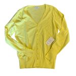 Cielo new with tags yellow button down cardigan Gold Size M Photo 0