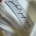 Petal and Pup Anya Tulle Halter Mini Dress White Size 6 Photo 5