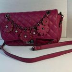 JustFab NWOT Mauve quilted look purse Photo 0