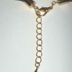 Vintage Gold Tone Silver Tone & Rose Gold Tone Braided Flat Herringbone Necklace Photo 4