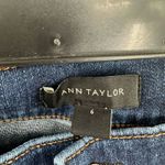 Ann Taylor ‎ size 6 blue skinny jean pants denim non-distressed Photo 2