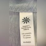 Athleta  Jacquard Flexlight Train Top Back Cutout Long Sleeve Womens Size Small Photo 4