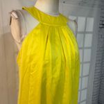 Inc international  Concepts High Neck yellow silk Dress Size 6 Photo 1