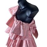 ZARA   Limited Edition Ruffled Asymmetric Dress xs Photo 7
