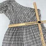 Drew Maeve Jumpsuit Womens Medium Black White Jamie One Shoulder Wide Leg Anthro Photo 9