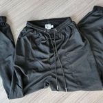 Princess Polly  Black Parachute Pants Photo 1