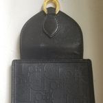 Christian Dior  Monogram Black Compact Wallet Photo 8