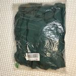 Wrap Dress Womens L Green V Neck Cap Sleeve Beach Pleated Hem Party Midi B2 Size L Photo 3