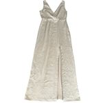BHLDN Anthropologie  Women’s Piper Maxi Dress in Champagne Cream Off White Sz 14 Photo 10