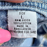 Bum Equipment Vintage 90s Blue Denim Painters Shortalls Overall Shorts~L~ Photo 5