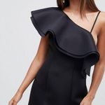 ASOS Black One Shoulder Dress Photo 0