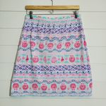 Talbots Women's Seashells Pull on Stretchy Mini Skirt. Size M P Photo 1