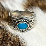 Sterling Silver Turquoise  Ring Photo 0