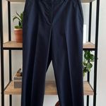 Brooks Brothers Mid-Rise Navy Advantage Chino Cotton Twill Career Dress Pant, 12 Photo 0