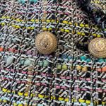 Generation Love Eliza double-breasted tweed blazer. size SMALL Photo 4