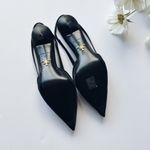 Prada  Women’s Mesh Slingback Pump Heels Black Nero Size 6 Photo 12