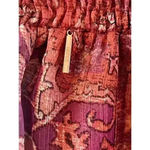 MISA Los Angeles NWT Misa Emanuela Septima Tapestry Burgundy purple Ruffle Maxi Skirt Size XS Photo 6