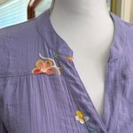 Fig and Flower Lavender Floral Button Photo 4