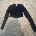 Lululemon  Black Cropped Long Sleeve  Photo 0