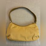 Tumi Ballistic Nylon w/Leather Trim Purse Bag gold tan Photo 1