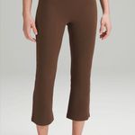 Lululemon NWT Groovy SHR Crop 23” in Brown Color Size 10 Legging Photo 1