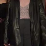 Urban Outfitters  Black Leather Jacket Photo 8