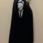 Material Girl Black Velour Cold Shoulder Top Photo 5