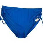 Time & Tru Women's Blue Empire 2-Piece Bathing Suit Photo 4