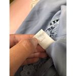 Mother of the Bride Blue Satin Lace Trim Robe Size undefined Photo 3