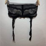 Chantelle BLACK LACE WAIST CINCHER GARTER BELT SZ 1 SMALL LIKE NEW Photo 5