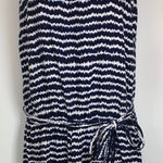 MSK Strapless Tie Dye Pant Jumpsuit Blue Size L Photo 0