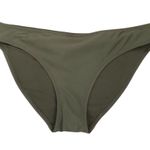 Aerie NWT Sleek Stylish Full Coverage Camouflage Green Shade Bikini Bottom Large Photo 1