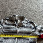 Faded Glory  Womans Gray Striped Lightweight Full Zipper Fall Jacket Size Large Photo 9