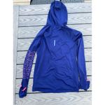Reebok  medium blue hoodie long sleeve atheltic thumb hole sweatshirt Photo 4