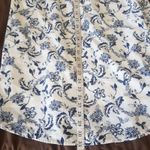 Banana Republic  Womens Dress Sz 4 Floral Off Shoulder Coastal Cowgirl Beach Photo 10
