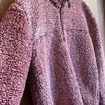 Boxercraft  Pink Sherpa Women’s Fleece 1/4 Zip Jacket‎ Medium Photo 5