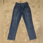 Veronica Beard  LOGAN STRAIGHT LEG TIE WAIST DENIM JEANS IN CLEARWATER SIZE 27 Photo 0