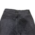 Reformation  Skinny Leg Cropped Black Jeans Photo 1