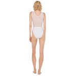 Norma Kamali Dash Dash Mio White Mesh One Piece Swimsuit Size Medium Photo 2