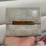 Gucci  Embossed  Leather Compact Wallet Photo 14