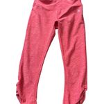 The North Face  Orange Cropped Workout Leggings Size XS Photo 0