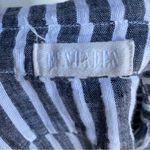 CP Shades  Linen Striped Shirt Dress Full Button Down Photo 3