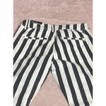 Women's/Juniors V.I.P. Black & White Stripe Size 1/2 New I0200 Photo 5