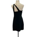 Beyond Yoga  Spacedye Lost Your Mind Dress One Shoulder‎ Black Gray Size Large Photo 5