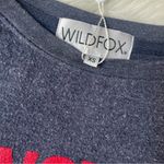 Wildfox  Navy Sweatshirt NWT Vote Yes on Three Day Weekends Photo 1