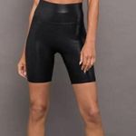 CARBON38 High Rise Biker Short in Takara Shine Sz. S Black Photo 0