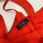 ANGL Red T Back Dress - Small Photo 2