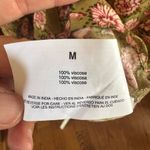 Jessica Simpson  boho green pink floral top M Photo 6